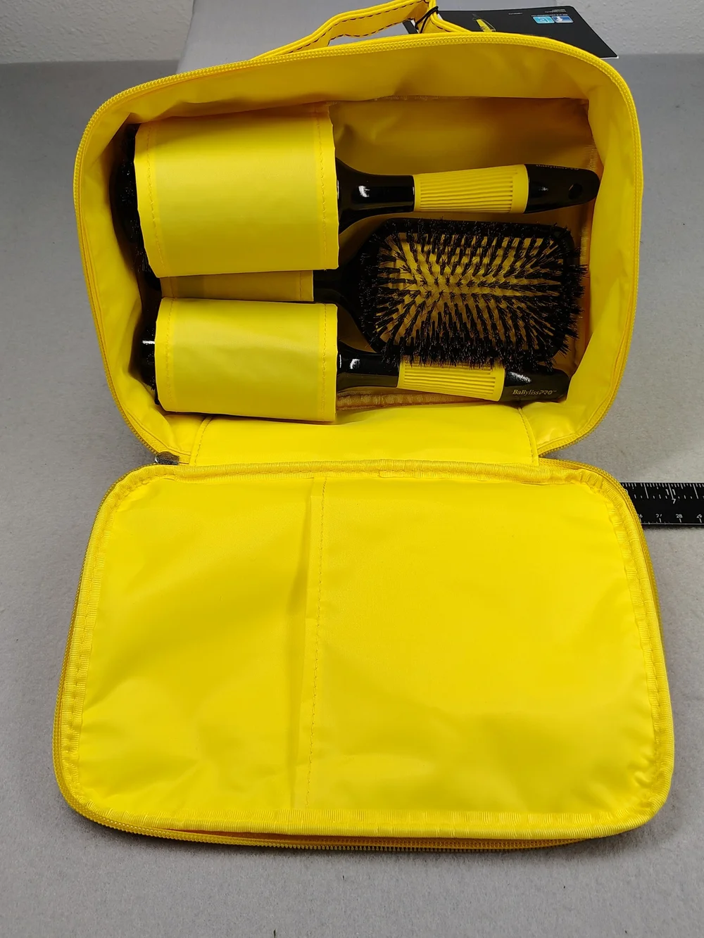 BaByliss PRO Italia Brava Yellow Brush Carrying And Storage Case